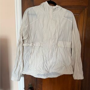 lululemon Cream Hooded Jacket